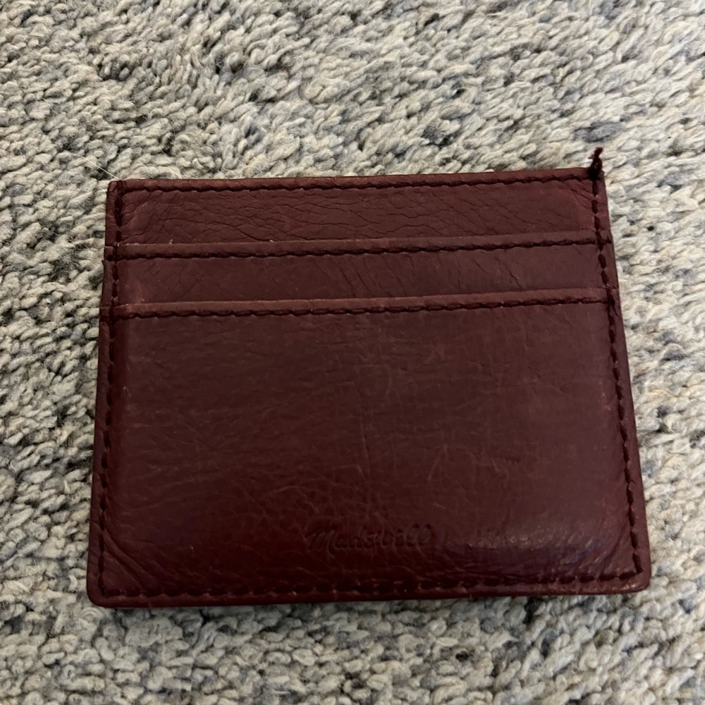 Madewell leather cardholder